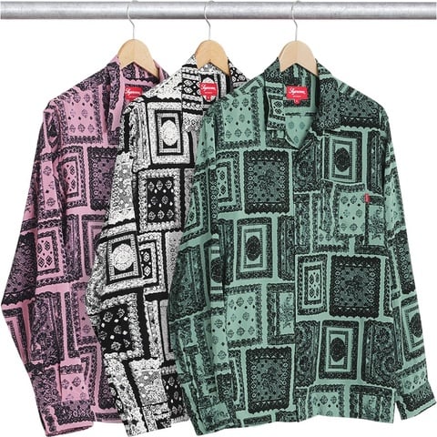 Supreme Laces Rayon Shirt - $128.00