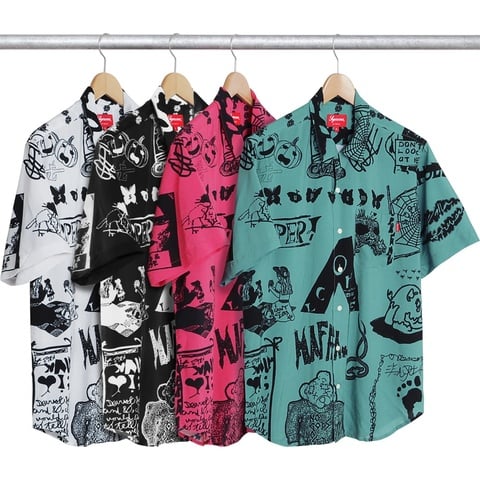 トップス supreme Heart rayon shirt Hearts Rayon Shirt - spring/summer 2017 - Supreme