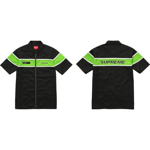Supreme S/S Zip Up Work Shirt - Colorway