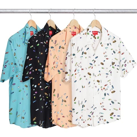 Supreme Pills Rayon Shirt - $136.00
