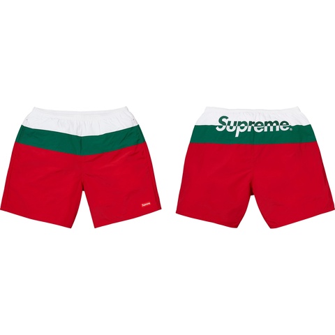 Split Logo Water Short - spring/summer 2017 - Supreme