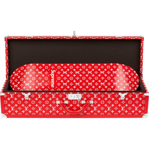 Supreme Supreme/Louis Vuitton Boite Skateboard Trunk - Red