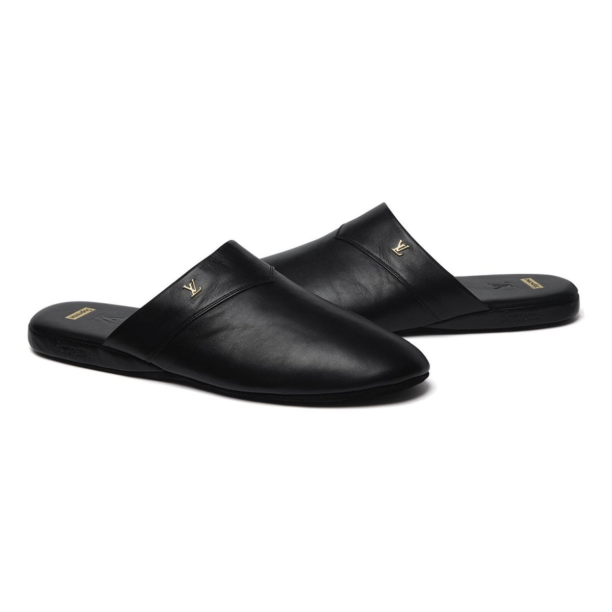 Supreme/Louis Vuitton Hugh Slipper (Black)
