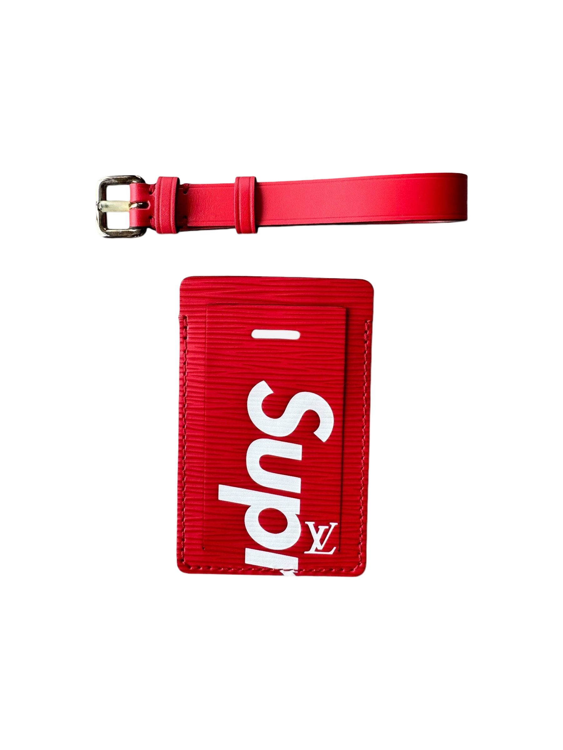 Supreme/Louis Vuitton Luggage Tag Set - Supreme