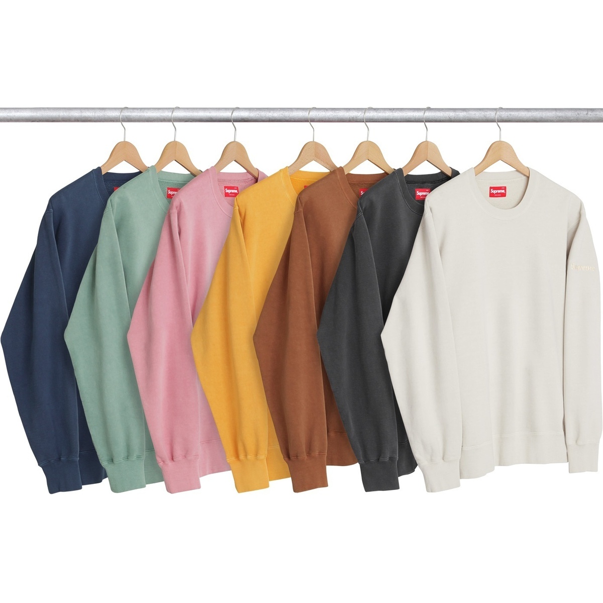 Supreme Overdyed Crewneck (spring/summer 2017) - $128.00