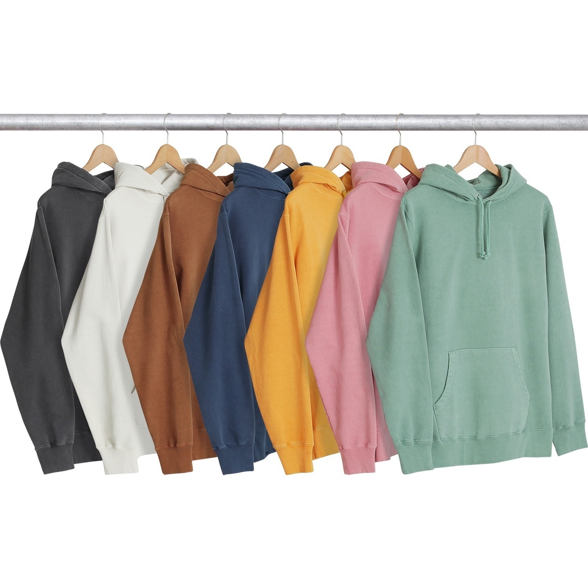 Supreme Overdyed Hooded Sweatshirt (spring/summer 2017) - $138.00