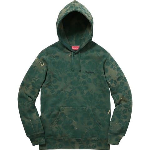 Supreme Bleached Lace Hooded Sweatshirt - Colorway