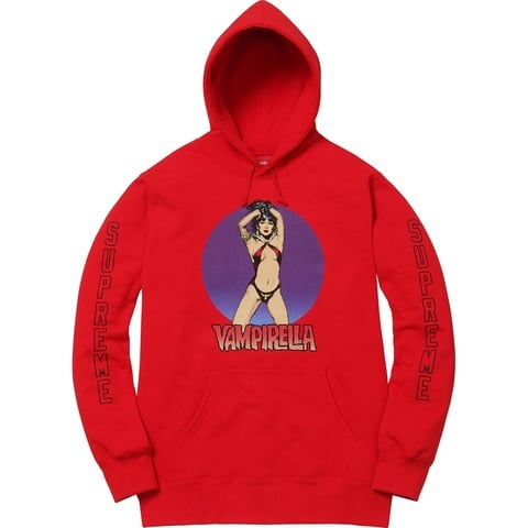Vampirella® Hooded Sweatshirt - spring/summer 2017 - Supreme