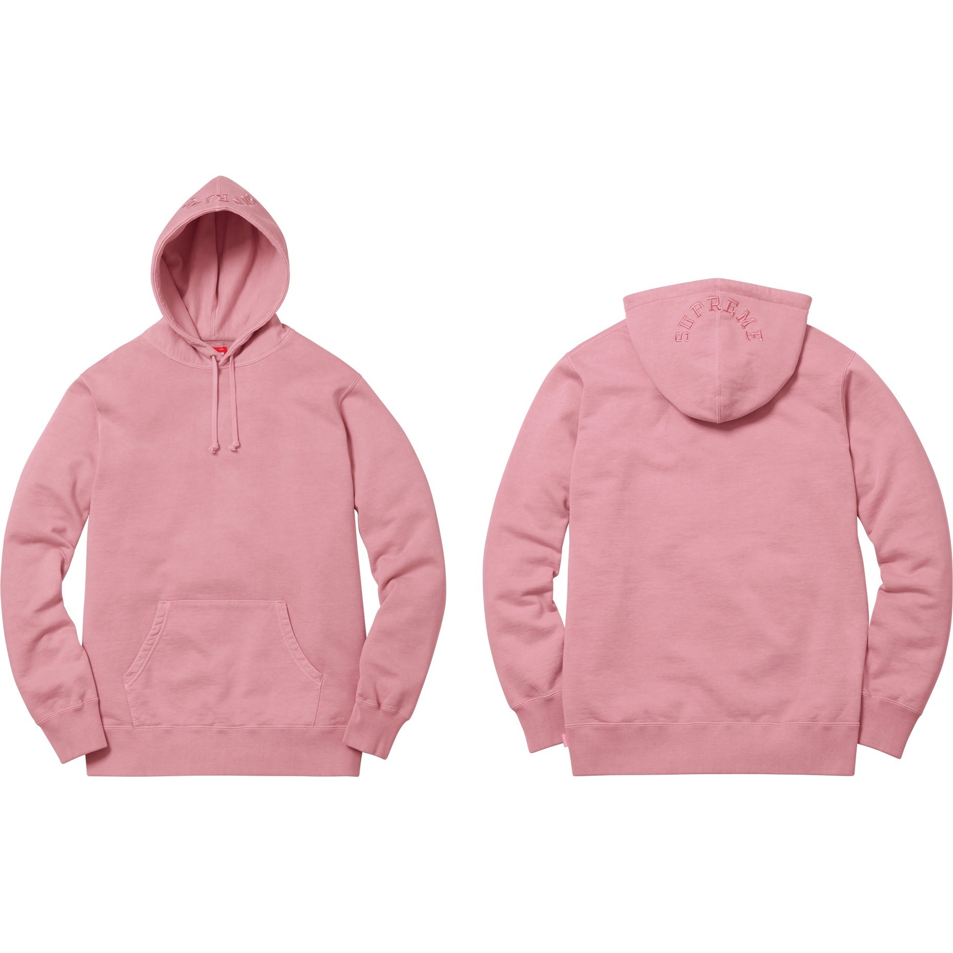 Supreme Overdyed Hooded Sweatshirt (SS17) - $138