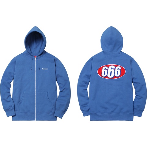 Supreme 666 Zip Up Sweat - Colorway