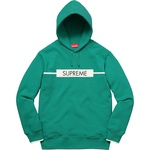 Supreme Chest Twill Tape Hooded Sweatshirt (SS17)