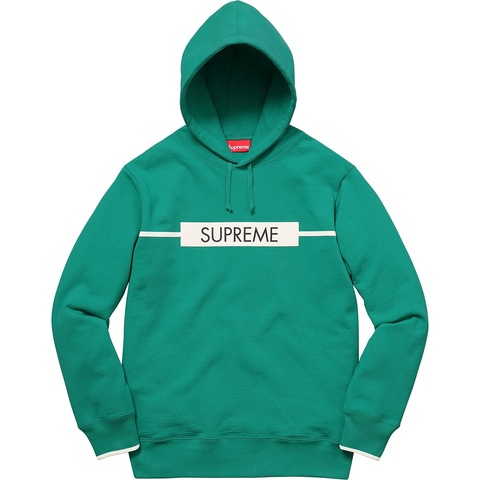 Supreme Chest Twill Tape Hooded Sweatshirt - Colorway