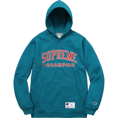 Supreme®/Champion® Hooded Sweatshirt - Supreme