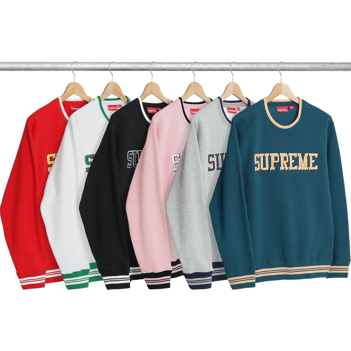 Supreme Felt Shadow Crewneck (spring/summer 2017) - $148.00