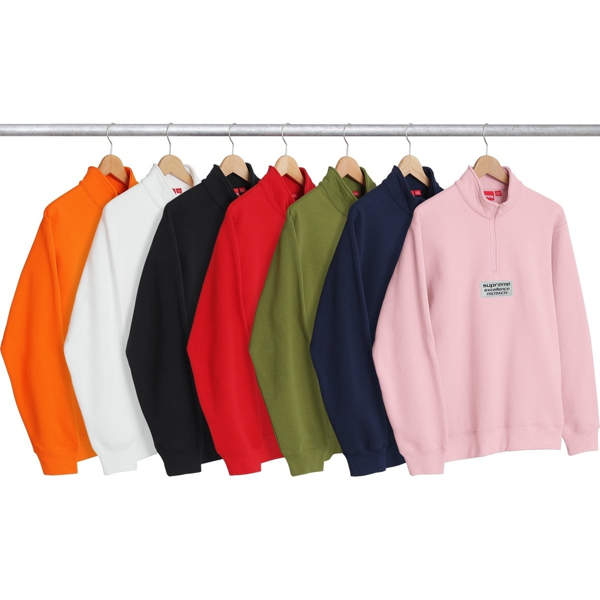 3M® Reflective Excellence Half Zip Sweat - Supreme