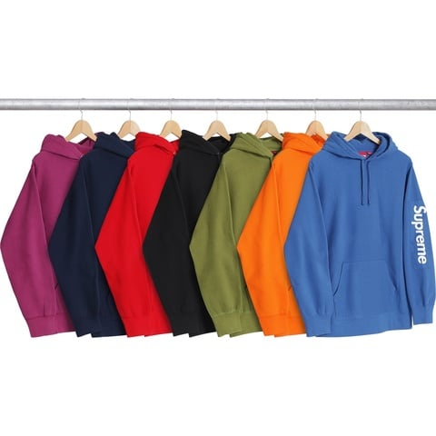 Sleeve Patch Hooded Sweatshirt - Supreme