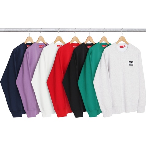 Supreme Don't Be A Dick Crewneck