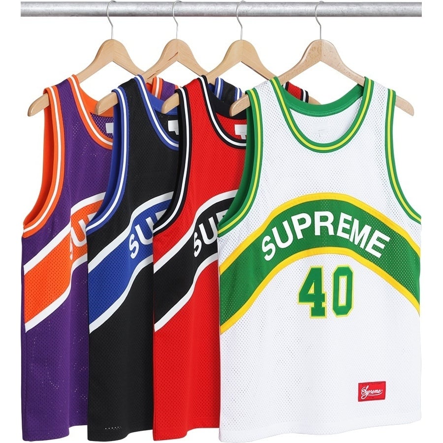 Supreme Curve Basketball Jersey ゲームシャツ　s Curve Basketball Jersey - spring/summer 2017 - Supreme