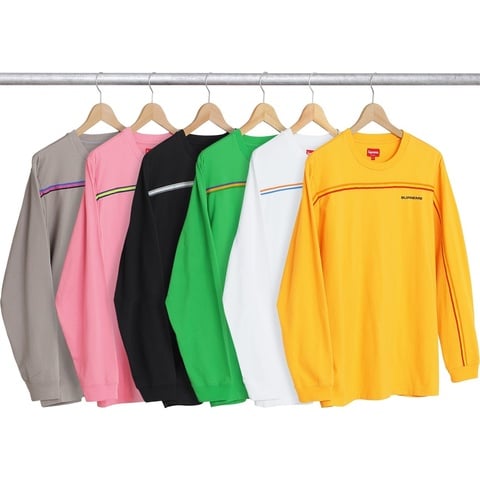 Supreme Full Stripe L/S Tee - $88.00