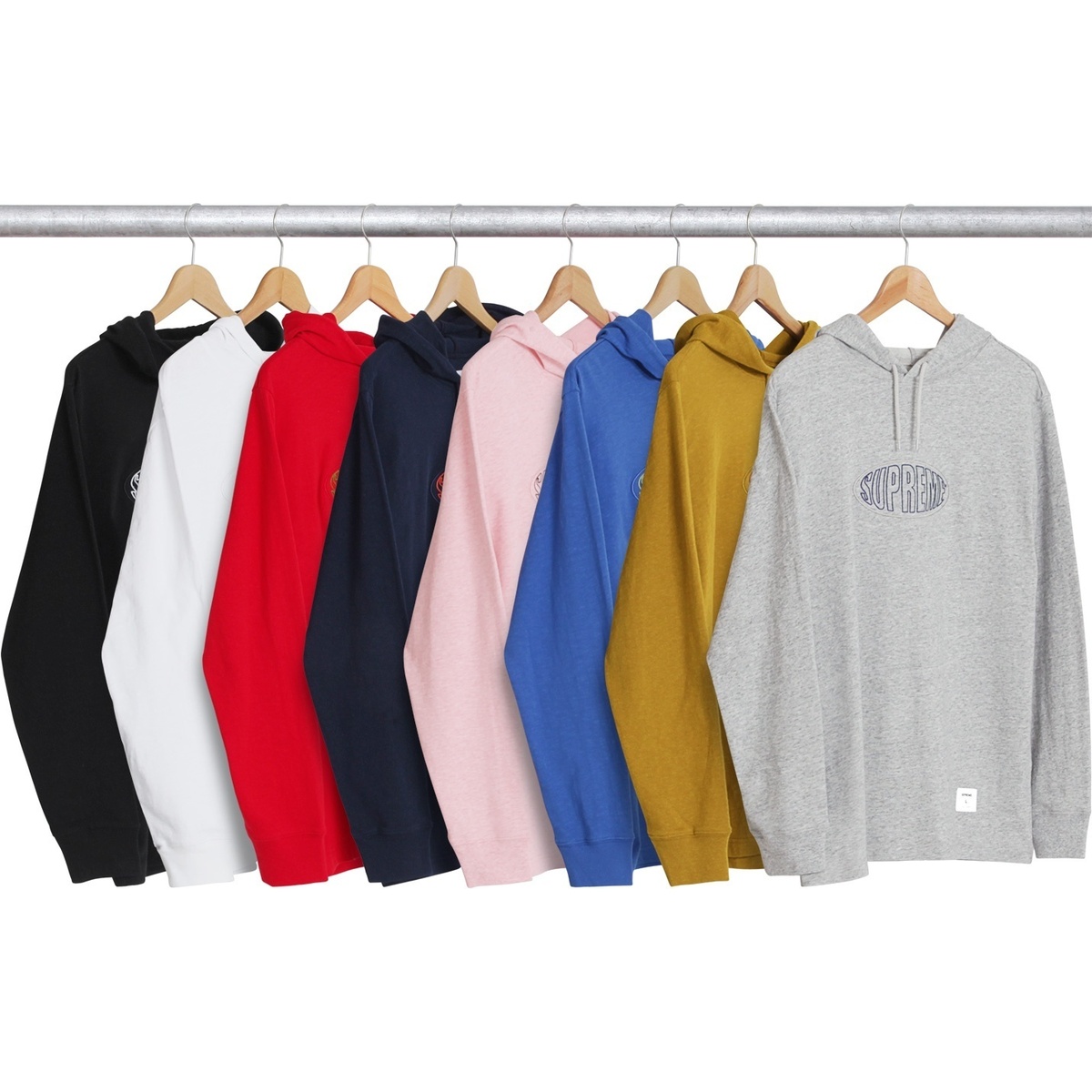Supreme Warp Hooded L/S Top (spring/summer 2017) - $110.00