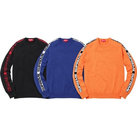 Supreme Sleeve Stripe Sweater - $128.00