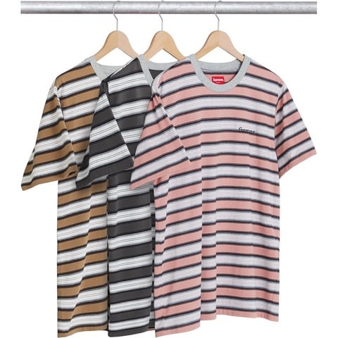 Supreme Shadow Stripe Tee - $78.00