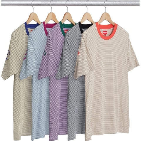 Supreme Micro Stripe Tee - $78.00