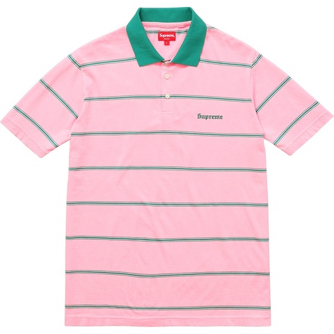 Supreme Striped Polo - Colorway