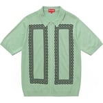 Supreme Weave Knit Zip Up Polo (SS17)