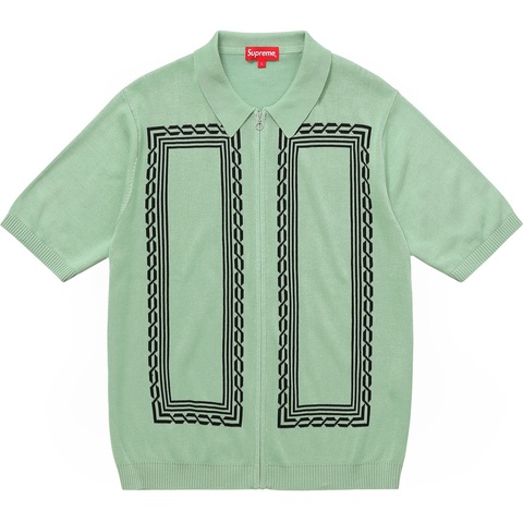 Supreme Weave Knit Zip Up Polo - Colorway