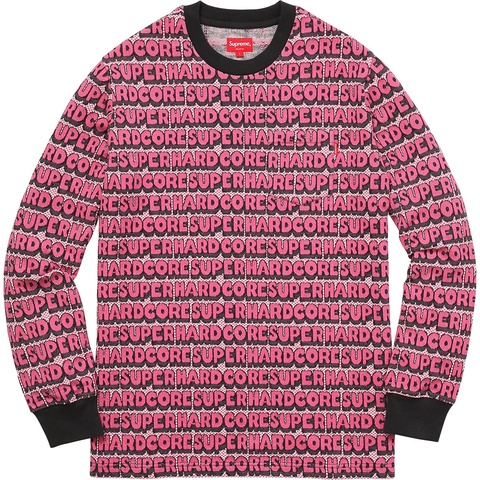Supreme Super Hardcore Jacquard L/S Top - Colorway