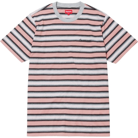 Supreme Shadow Stripe Tee - Colorway