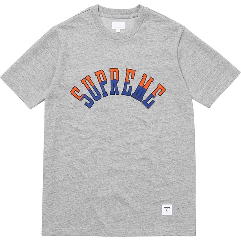 Supreme Curve Logo Tee - Colorway