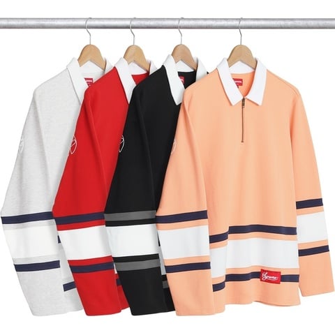 ウェア Supreme 17aw Rugby Sweats Half Zip Rugby - spring/summer 2017 - Supreme