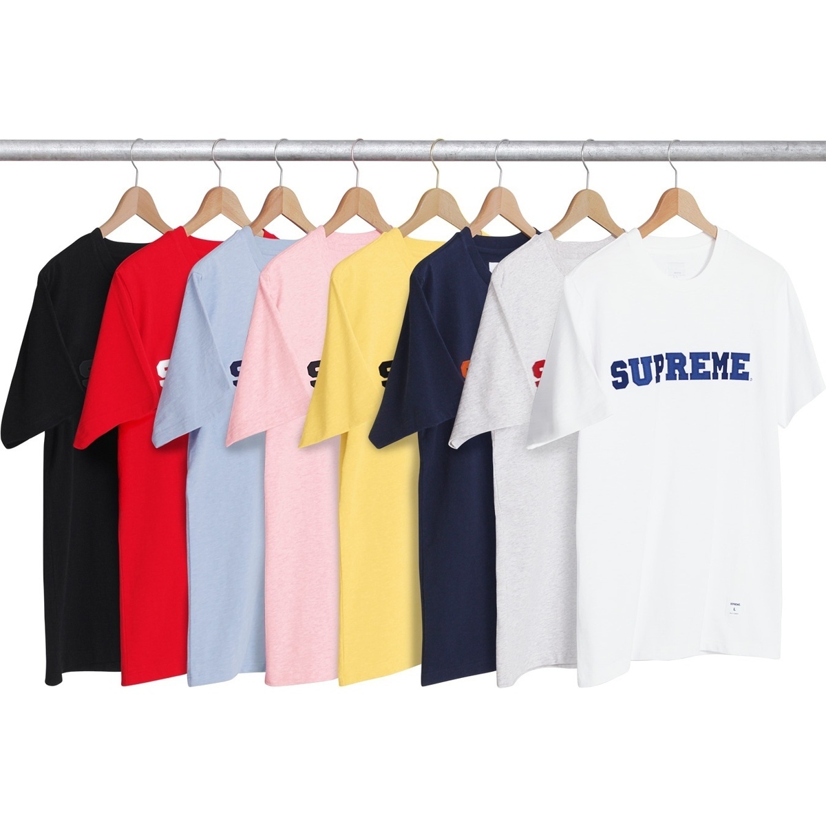 Collegiate Logo Tee - spring/summer 2017 - Supreme