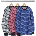 Supreme Super Hardcore Jacquard L S Top (SS17) - $110