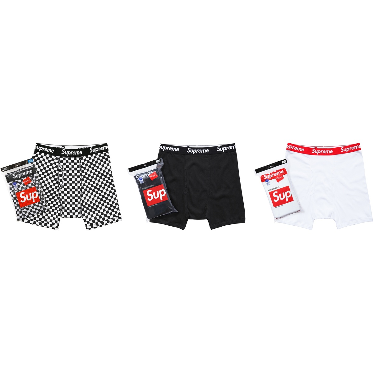 Supreme®/Hanes® Boxer Briefs - spring/summer 2018 - Supreme