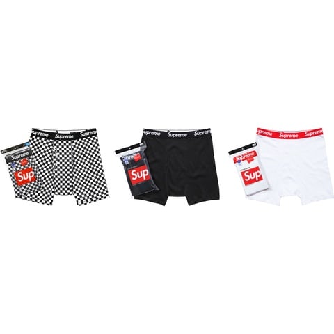 Supreme  Supreme®/Hanes® Boxer Briefs - $36.00