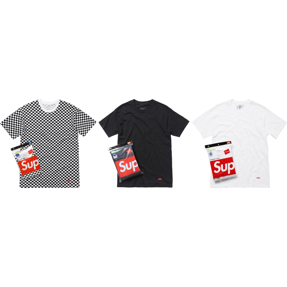 Supreme Supreme®/Hanes® Tagless Tees (spring/summer 2018) - $28.00