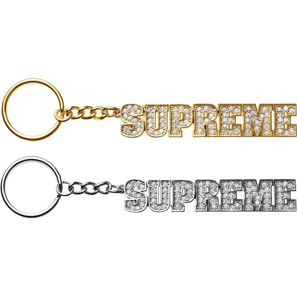 Block Logo Keychain - spring/summer 2018 - Supreme
