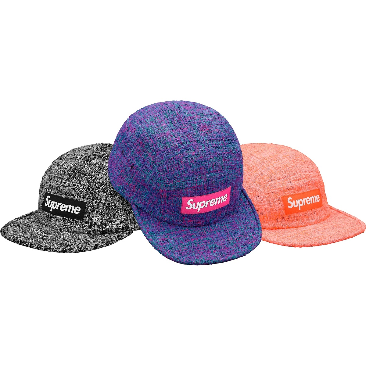 supreme BUCOL キャップ Bouclé Camp Cap - spring/summer 2018 - Supreme