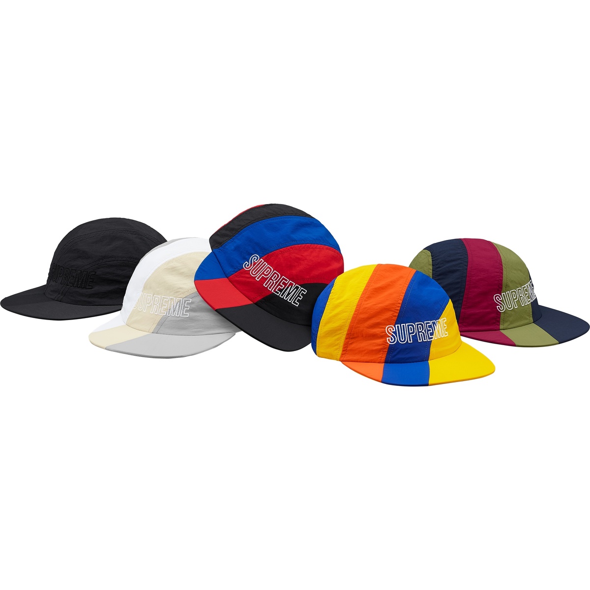 Diagonal Stripe Nylon Hat - spring/summer 2018 - Supreme