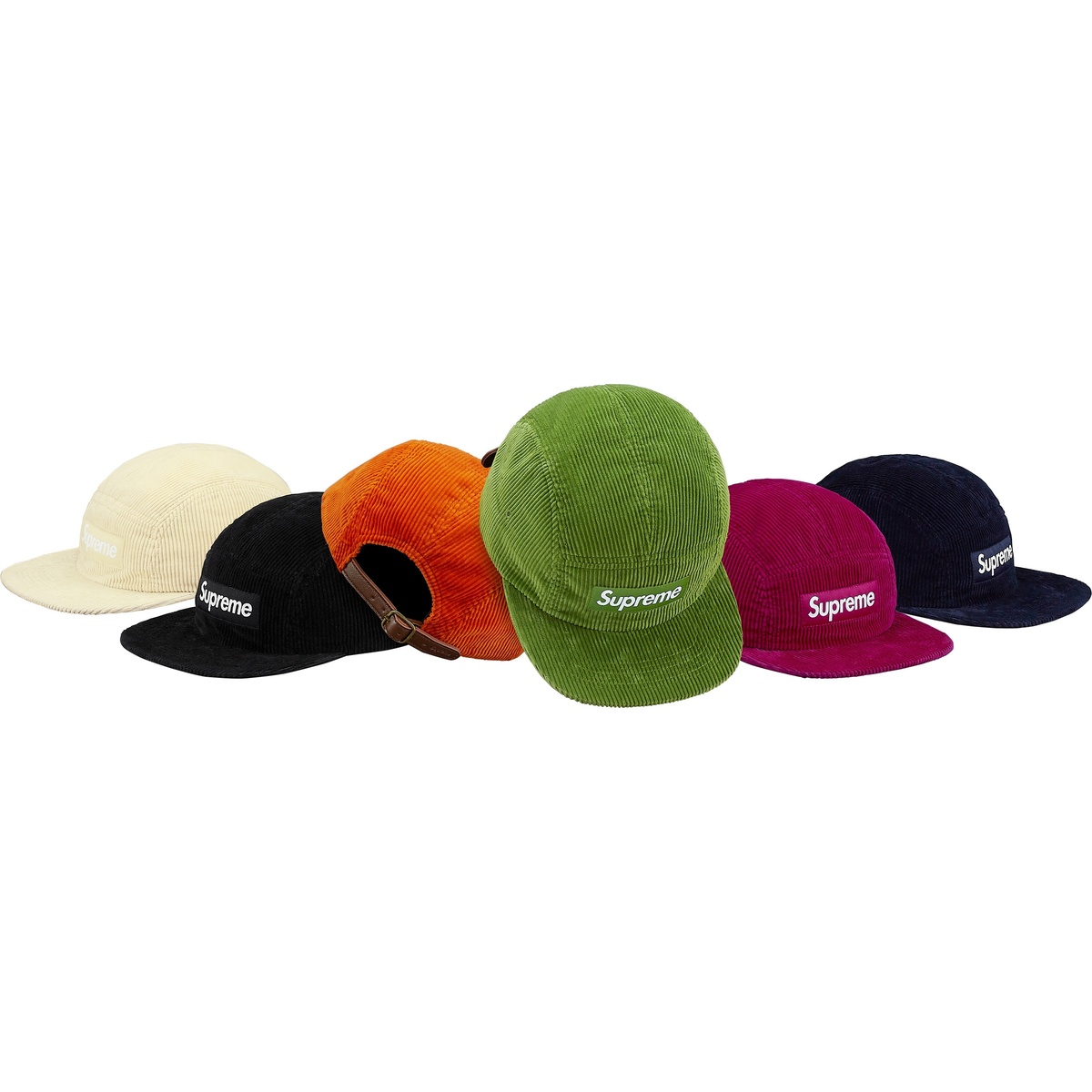 Supreme Corduroy Camp Cap ブラック 18ss Corduroy Camp Cap - spring/summer 2018 - Supreme