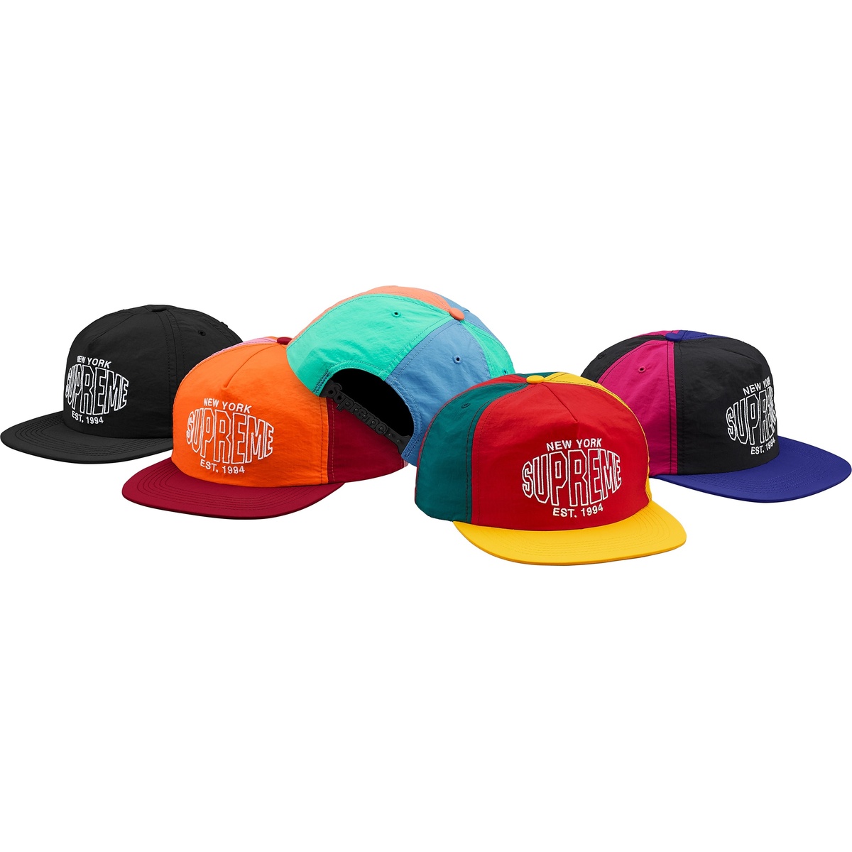 帽子 Supreme Pinwheel Nylon 5-Panel Cap Pinwheel Nylon 5-Panel - spring/summer 2018 - Supreme