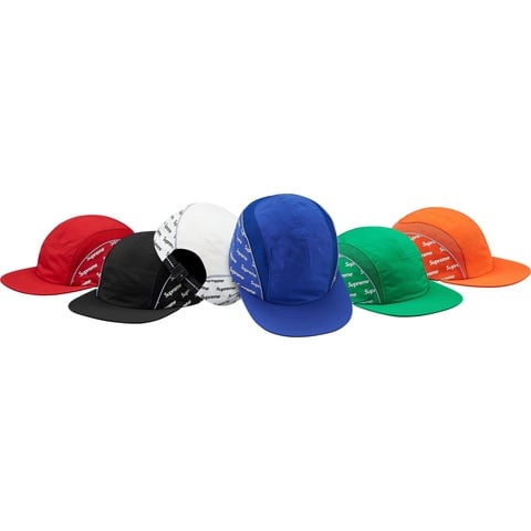 Supreme Diagonal Logo Side Panel Camp Cap - $48.00