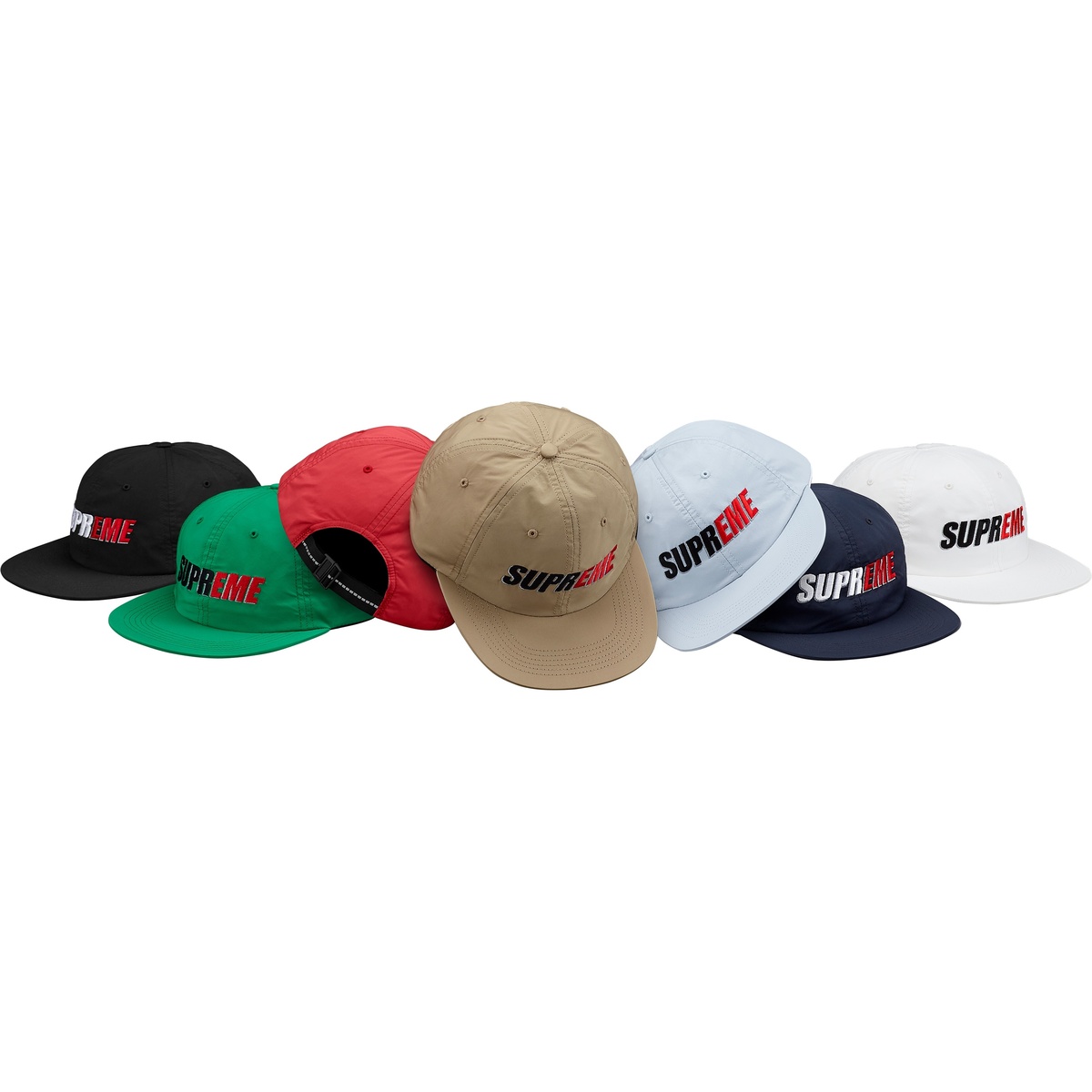 Supreme 2-Tone Nylon 6-Panel (spring/summer 2018) - $48.00