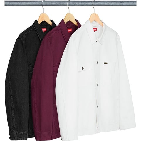 NY Tapestry Denim Chore Coat - spring/summer 2018 - Supreme