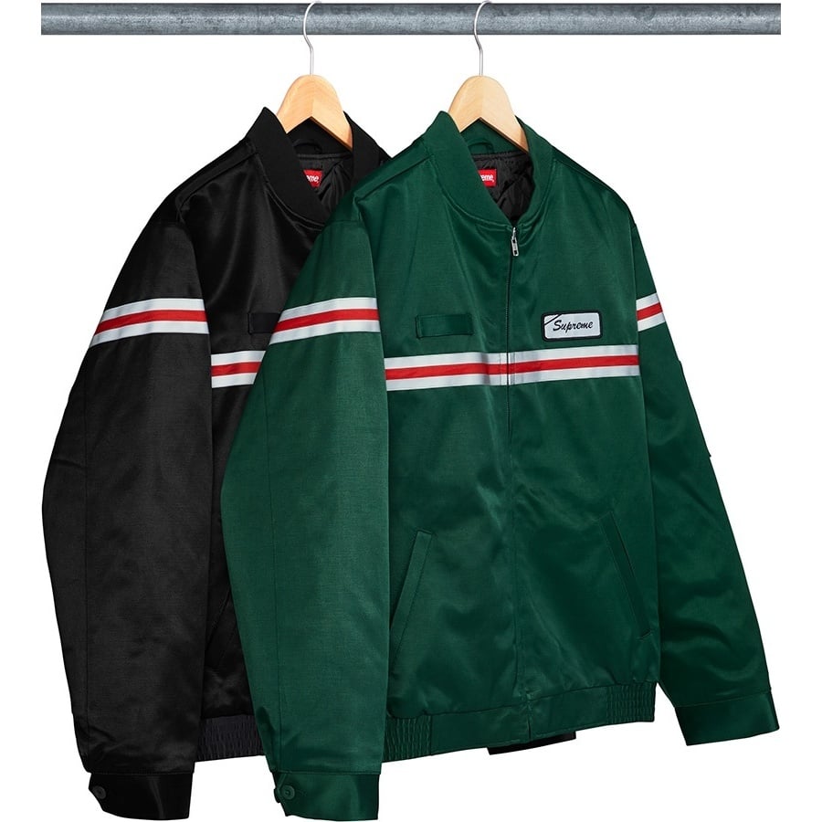 Reflective Stripe Work Jacket - SupremeCommunity