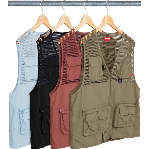 Supreme Mesh Cargo Vest - $158.00