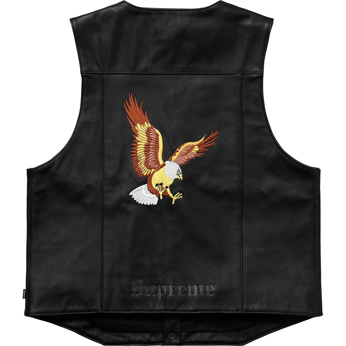 Eagle Leather Vest - spring/summer 2018 - Supreme